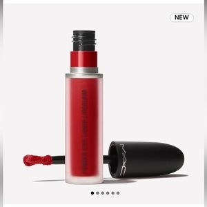 NEW FULL SIZE MAC POWDER KISS LIQUID LIP COLOUR IN SHADE HAUTE PANTS 981 5 ml